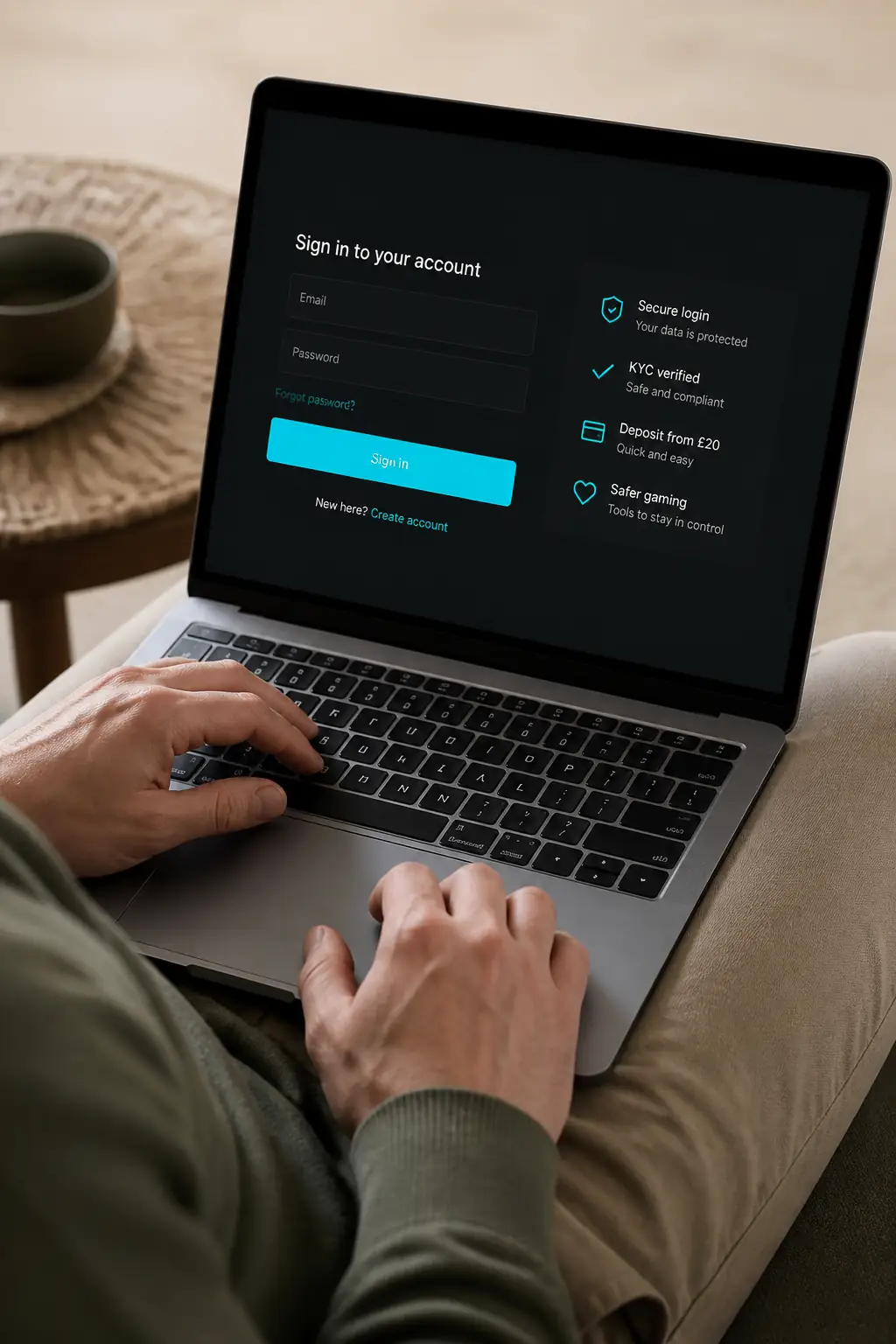 Cosmobet Casino Login United Kingdom – Sign In to Your Account visual guide for Cosmobet Casino
